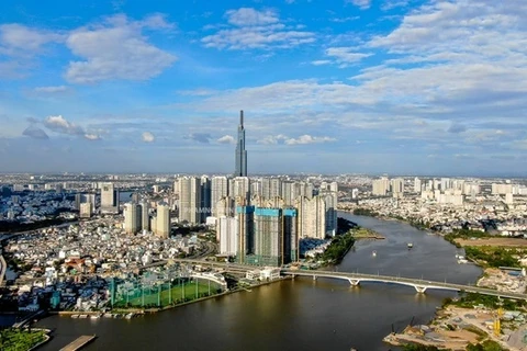 Вид на город Хошимин с высоты. (Фото: ВИА)