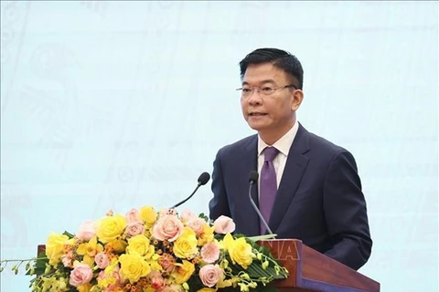 Министр юстиции Вьетнама Ле Тхань Лонг (Фото: ВИА) 