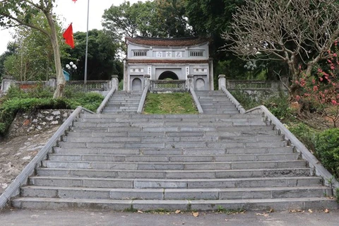 Храм Ле Ван Тхинь в уезде Жабинь, провинция Бакнинь (Фото: ВИА) 