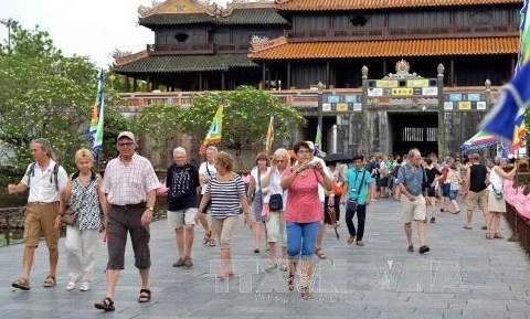 Вьетнам принял 1,87 миллиона иностранных гостей за девять месяцев. (Фото: ВИА)