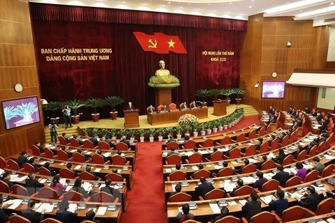 Заседание ЦК партии (Фото: ВИА) 