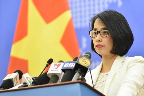 Заместитель пресс-секретаря Министерства иностранных дел Фам Тху Ханг. (Фото: МИД)