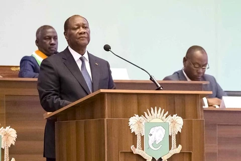 Президент Кот-д’Ивуара Алассан Уаттара (Фото: Синьхуа/ВИА)
