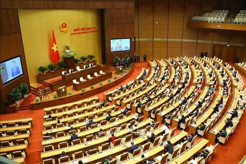 Первая внеочередная сессия Национального собрания 15-го созыва. (Фото: Ван Диеп/ВИА)