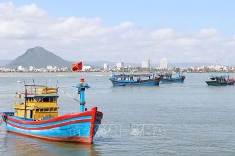 Власти прибрежных провинций и городов Вьетнама реализуют коммуникационные программы для повышения осведомленности рыбаков о борьбе с ННН-промыслом. (Фото: ВИА)