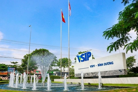 В 1996 году сингапурская группа Sembcorp Industries и вьетнамская Becamex Group создали первый промышленный парк VN-Singapore Industrial Park (VSIP), расположенный на площади 2500 га в провинции Биньзыонг. (Фото: congthuong.vn)