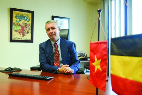 Посол Бельгии во Вьетнаме Карл Ван ден Босше. (Фото: ВИА)