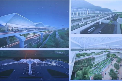 Схема проекта строительства международного аэропорта Лонгтхань. (Фото: ВИА)