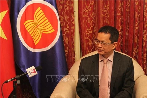 Посол Вьетнама в Аргентине по совместительству Уругвая Зыонг Куок Тхань. (Фото: ВИА) 