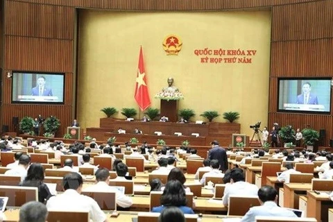 Утром 25 мая Национальное собрание обсудит отчет о социально-экономической ситуации. (Фото: ВИА)