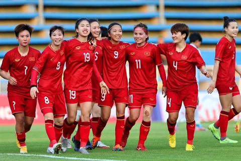 Женская сборная Вьетнама по футболу. (Фото: VFF)