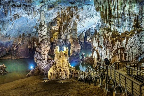 Пещера Фонгня фантастична и великолепна. (Фото ВИА) 