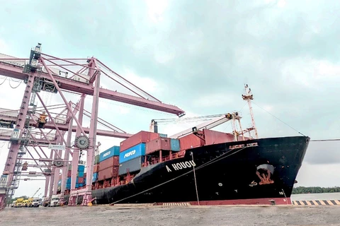 FESCO превратила порт Хошимин в хаб по перевалке грузов из стран Юго-Восточной Азии во Владивосток. (Фото: congthuong.vn)