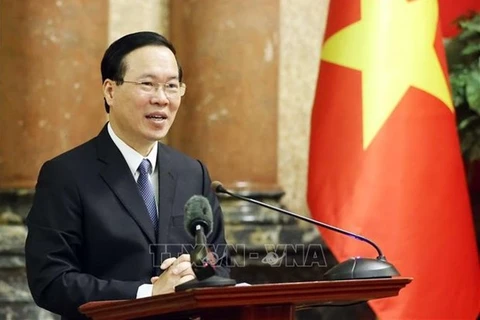 Президент Вьетнама Во Ван Тхыонг (Фото: ВИA)