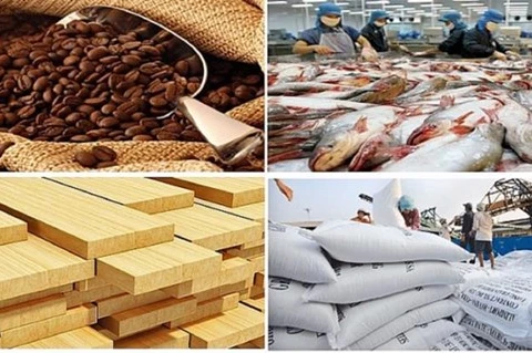 Экспорт сельскохозяйственной, лесной и рыбной продукции Вьетнама достигнет рекордного положительного сальдо торгового баланса в 12,07 миллиарда долларов США в 2023 году. (Фото: vneconomy.vn) 