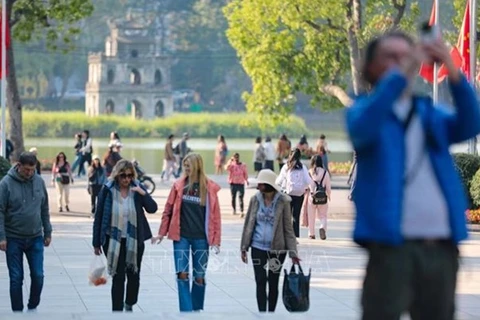 Вьетнам принял более 3 миллионов иностранных туристов в январе и феврале этого года. (Фото: ВИA)