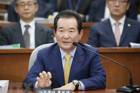 Новый премьер-министр Республики Корея Чунг Си Кюн (Фото: ВИА)
