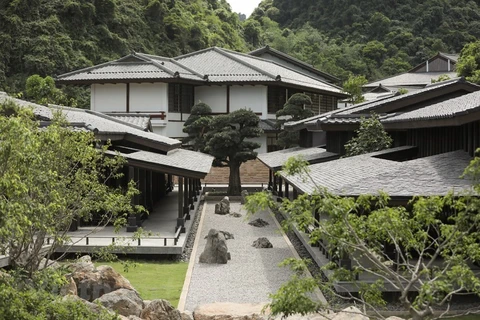 Yoko Onsen - это комплекс бань, спа, отеля и ресторанов. Он вдохновлен японской архитектурой (Фото: Вьетнам +) 