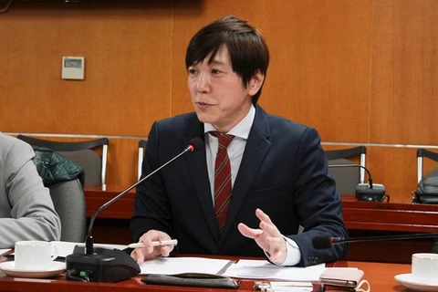 Главный представитель Jetro в Ханое Такео Накадзима. (Фото: tapchicongthuong.vn)