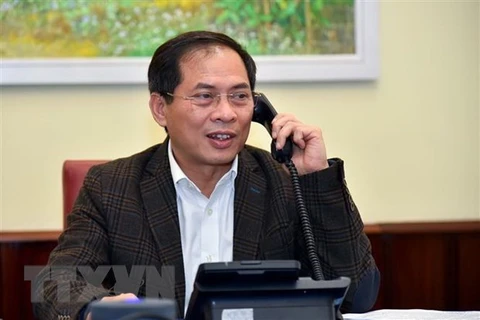 Постоянный заместитель министра иностранных дел Буй Тхань Шон (Фото: ВНА)