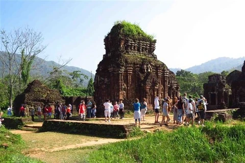 В святилище Мишон в Куангнаме (Фото: ВИА)