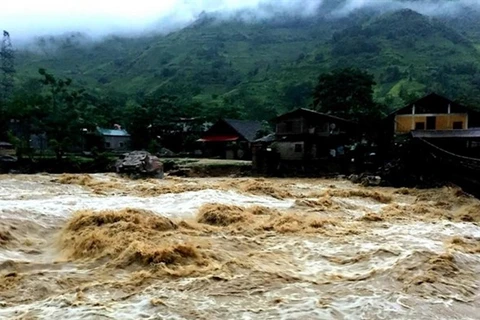 Наводнение в верховьях реки сильно повлияло на людей в северной горной провинции в прошлом году. (Фото: ВИА)