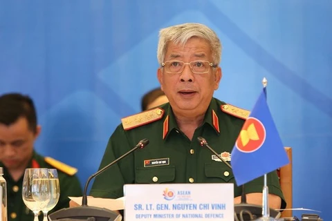 Старший генерал-полковник Нгуен Чи Винь, заместитель министра национальной обороны (Фото: ВИА)