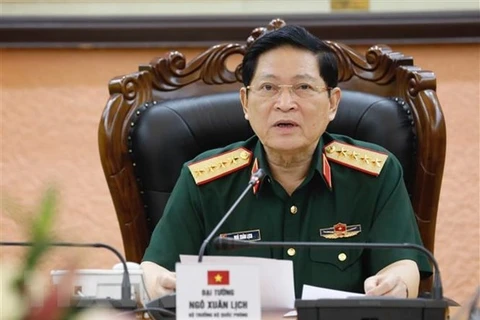 Министр обороны Вьетнама генерал Нго Суан Лить (Фото: ВИА)