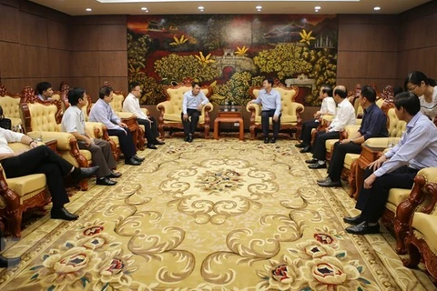 Обзор рабочей встречи руководителей провинции Куангчи и Вьетнамского информационного агентства (Источник: ВИА)