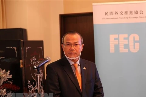 Посол Вьетнама Ву Хонг Нам выступает на мероприятии (Фото: ВИА)