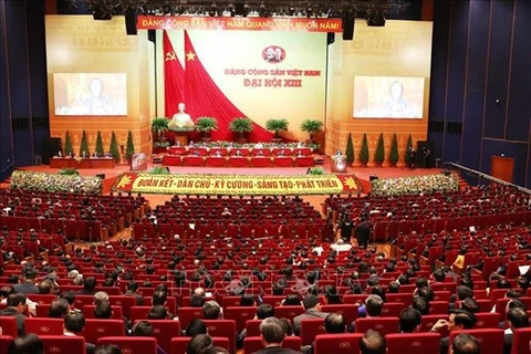 XIII всевьетнамский съезд КПВ - одно из важнейших политических событий Вьетнама в 2021 году (Фото: ВИА)