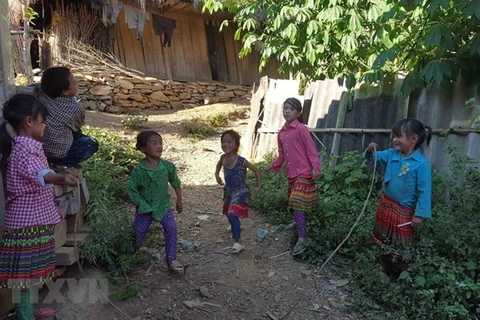 Дети горных народов Вьетнама (Фото: ВИА)