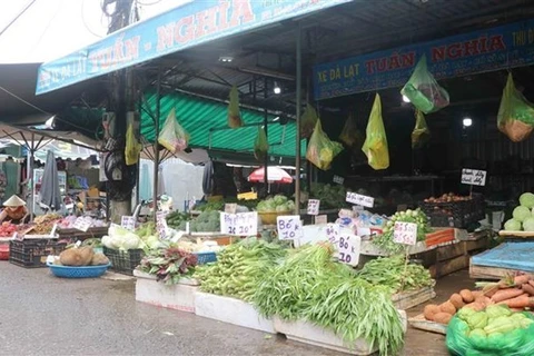 Влажный рынок в Хошимине. (Фото: ВНА) 