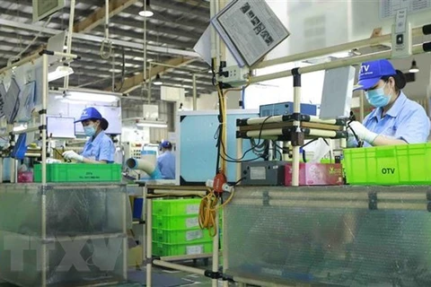 Завод компании Ohashi Tekko Vietnam в индустриальном парке Биньсуйен провинции Виньфук (Фото: ВИА)