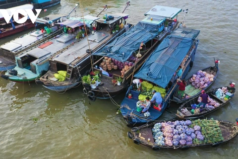 (Фото: Туризм всегда считался ключевым сектором экономики города Кантхо) 