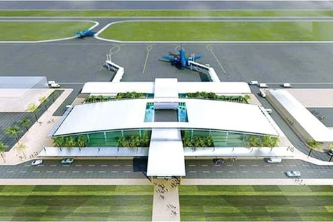 Перспектива аэропорта Куангчи. (Фото: baoquangtri.vn)