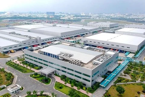 Производственный комплекс южнокорейской компании Samsung в технопарке города Хошимина. (Фото: saigondautu.com.vn)