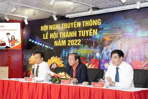 Vietjet и провинция Туенкуанг представили серию уникальных и привлекательных мероприятий на фестивале цитадели Туен-2022 на мероприятии, состоявшемся в Хошимине (Фото: Vietjetair.com) 