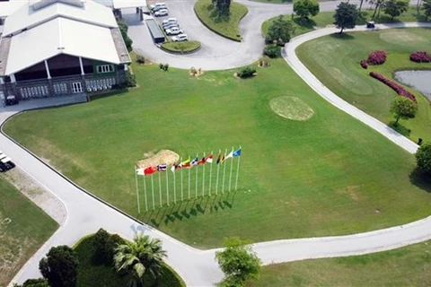 Поле для гольфа Дамвак в городе Виньйен (провинция Виньфук) - это место проведения турнира по гольфу (Фото: ВИА)