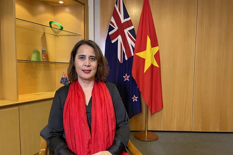  Посол Новой Зеландии во Вьетнаме Треден Добсон. (Фото: ВИА)