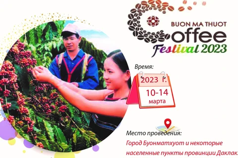 8-й фестиваль кофе Буонматхуот в 2023 году