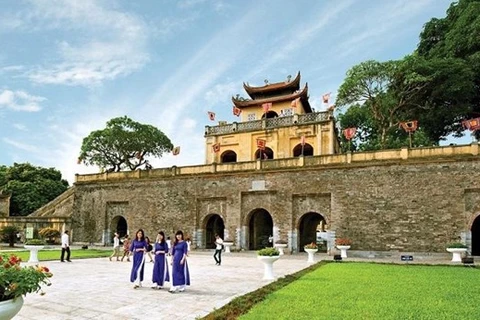 В императорской цитадели Тханглонг (Фото: ВИA) 