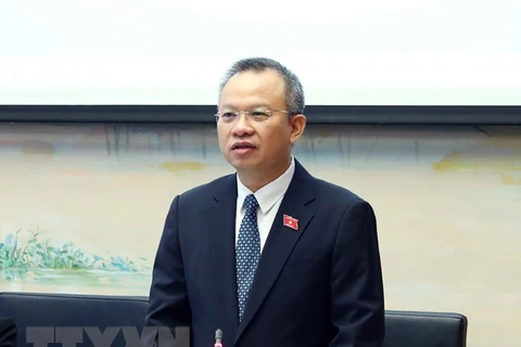 Заместитель председателя комитета НC по внешним связям Нгуен Мань Тиен. (Фото: ВИА)
