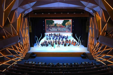 Представление в театре Хогыом в Ханое. (Фото: ВИA)