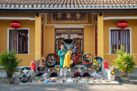 Хойан признан ЮНЕСКО глобальным творческим городом в области ремесел и народного искусства. Фото: Иллюстрированный журнал Вьетнама 