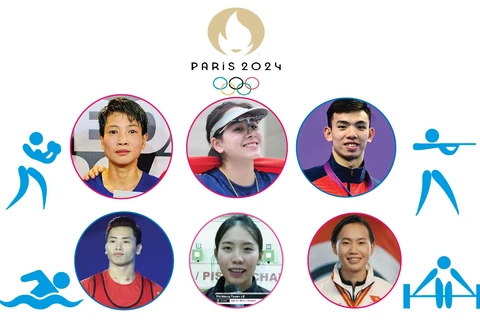 6 путёвок вьетнамских спортсменов для участия в Олимпийских играх в Париже в 2024 году