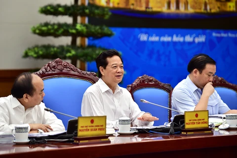 越南政府总理阮晋勇主持召开专题会议