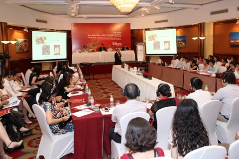 秘鲁在越南推介该国著名纯天然食品的研讨会（图片来源：越共电子报）