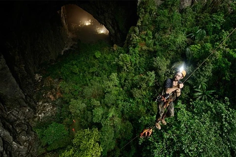 越南广平省山洞窟（图片来源：广平省电子报）