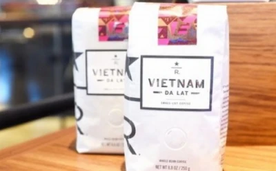 越南大叻咖啡在美国星巴克连锁店系统上柜销售